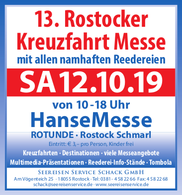 Kreuzfahrt Messe