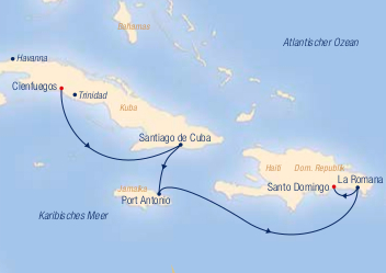 Route 20 Jahre Karibik